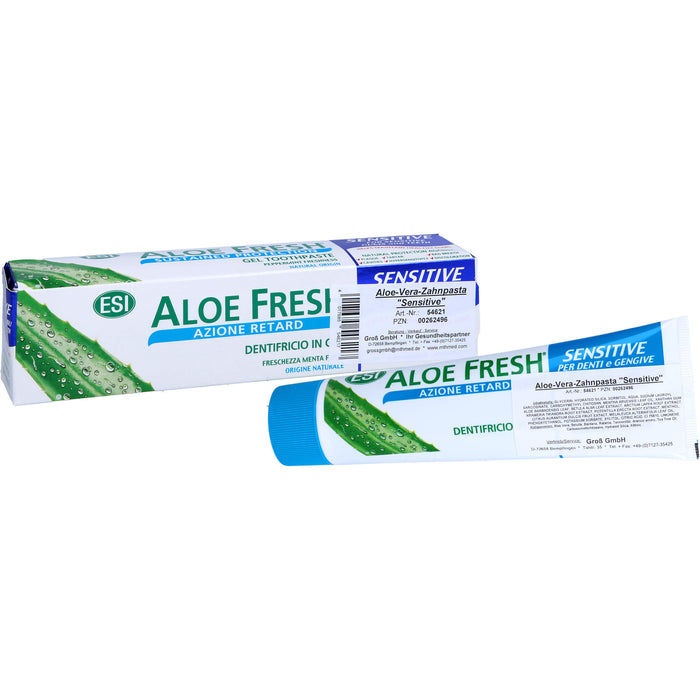 Zahnpasta Aloe-Vera Sensitiv, 100 ml ZPA