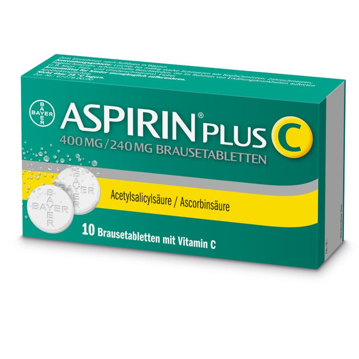 ASPIRIN plus C Brausetabletten, 10 St. Tabletten