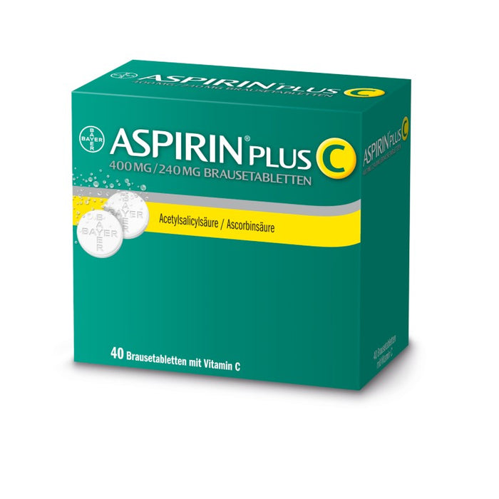 ASPIRIN plus C Brausetabletten, 40 St. Tabletten