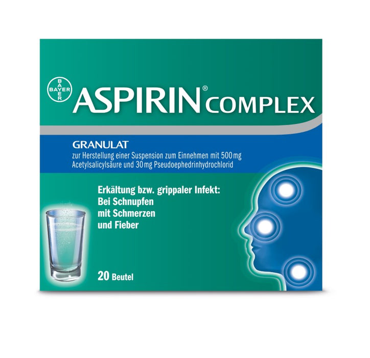 ASPIRIN Complex Granulat, 20 St. Beutel