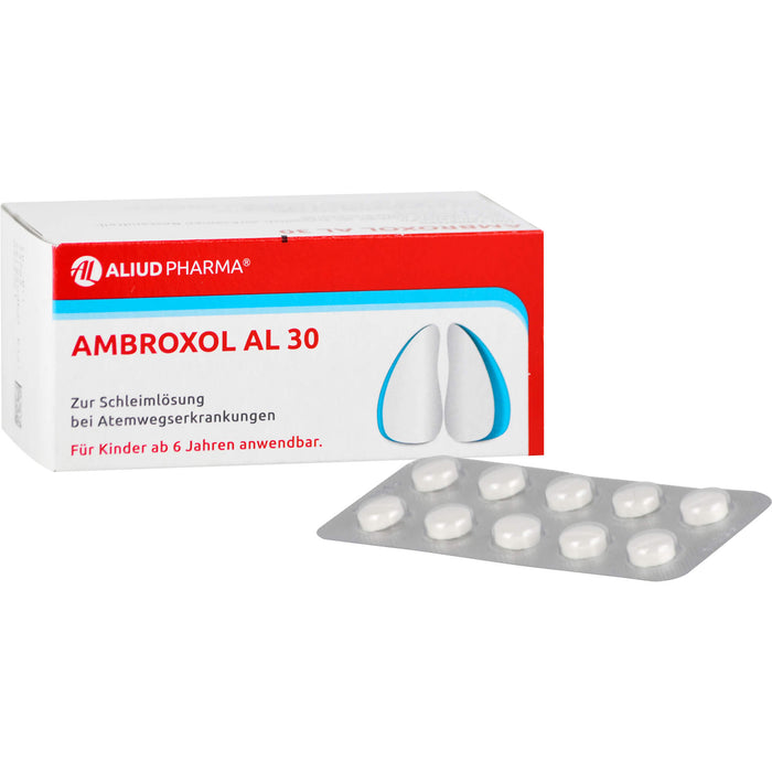 Ambroxol AL 30 mg  Tabletten zur Schleimlösung, 100 St. Tabletten