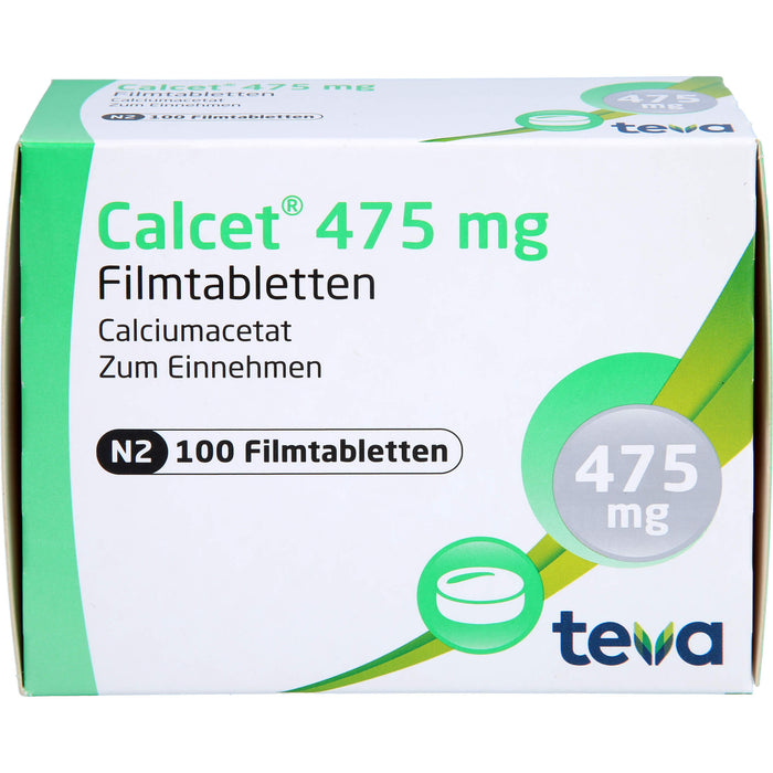Calcet 475 mg Filmtabletten, 100 St FTA