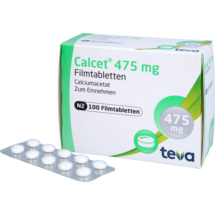 Calcet 475 mg Filmtabletten, 100 St FTA