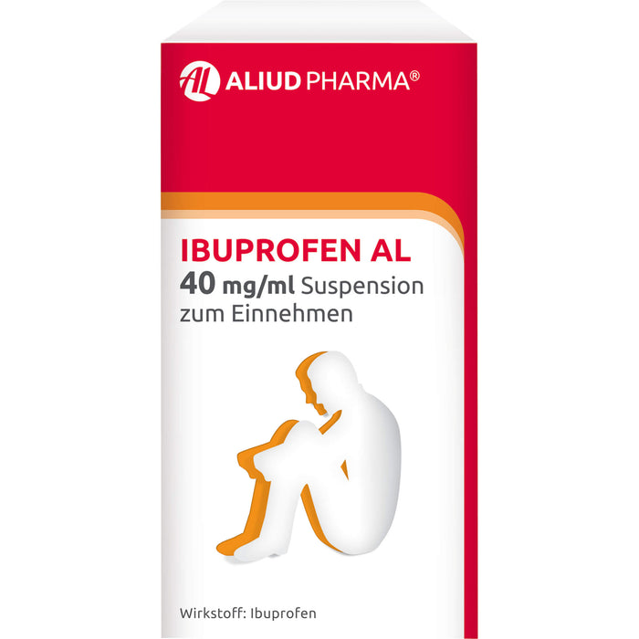 Ibuprofen AL 40 mg/ml Suspension zum Einnehmen, 100 ml Lösung