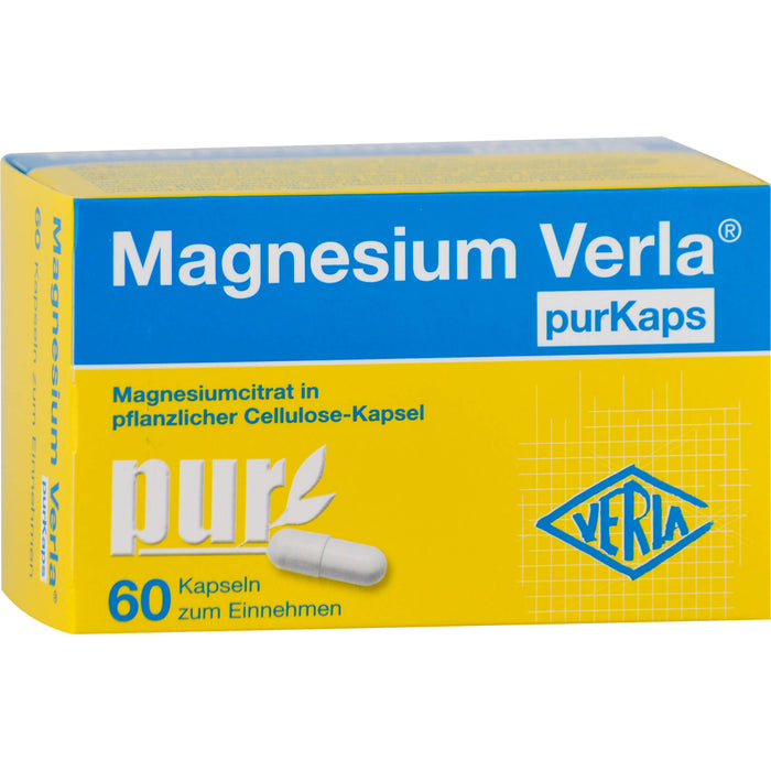 Magnesium Verla purKaps , 60 St. Kapseln