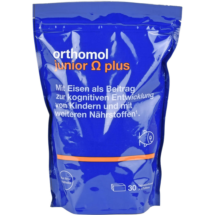 orthomol junior Omega plus Toffees, 30 St. Tabletten