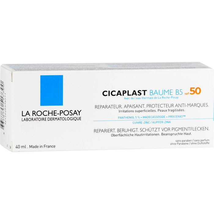 LA ROCHE-POSAY Cicaplast Baume B5 LSF 50 Haut-Balsam, 40 ml Creme