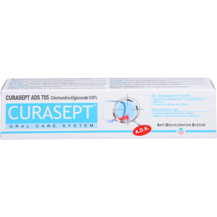 CURASEPT Zahnpasta 0,05% CHX - ADS 705, 75 ml Creme