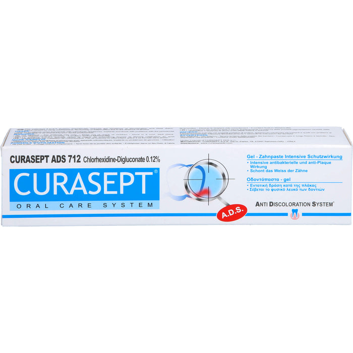 CURASEPT Zahnpasta 0,12% CHX - ADS 712, 75 ml Creme