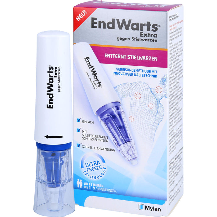EndWarts Extra gegen Stielwarzen Vereisungs-Spray, 1 St. Spray