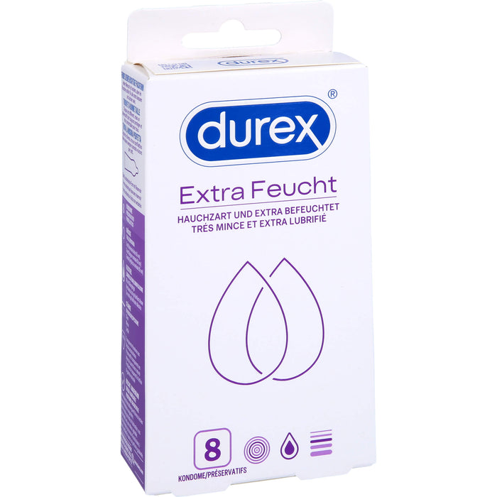 Durex Extra Feucht Kondome, 8 St KOD