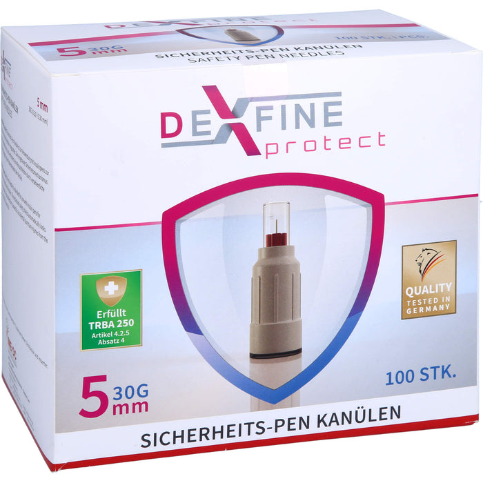 Dexfine Prot Sich Pen30g-5, 100 St KAN