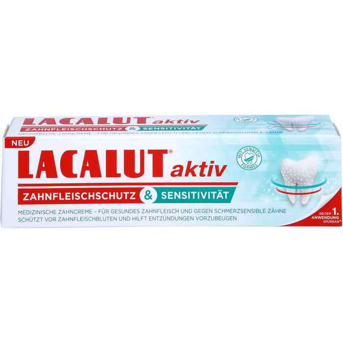 Lacalut aktiv Zahnfleischschutz & Sensitivität, 75 ml ZCR