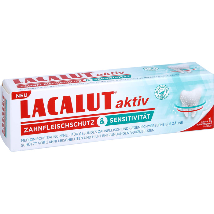 Lacalut aktiv Zahnfleischschutz & Sensitivität, 75 ml ZCR