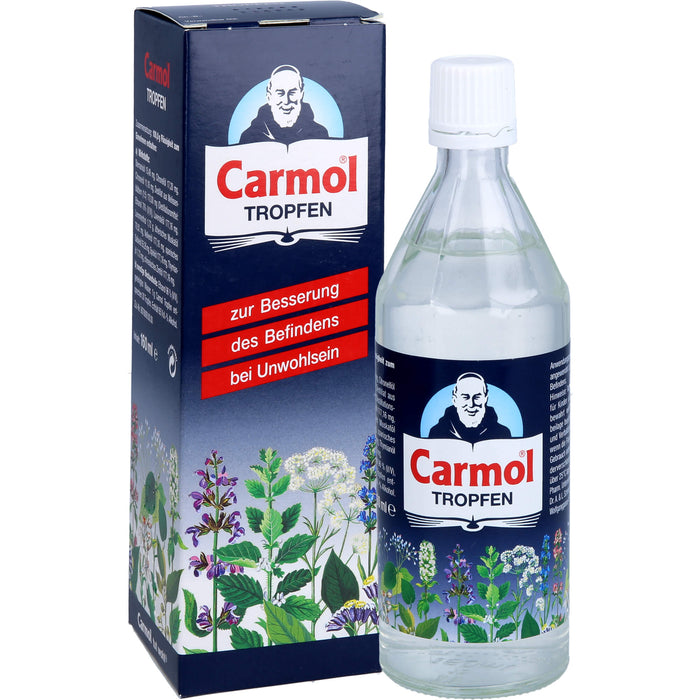 Carmol Tropfen zur Besserung des Befindens bei Unwohlsein, 160 ml Lösung