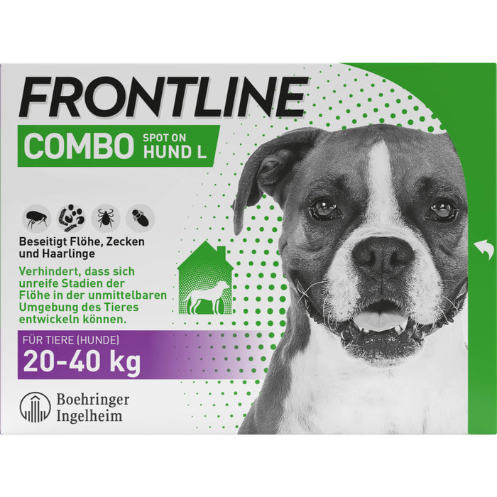 Frontline Combo Spo Hund L, 3 St LOE