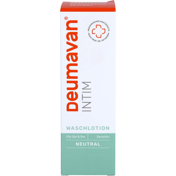 Deumavan Intim Waschlotion Neutral für Sie und Ihn, 200 ml Lotion