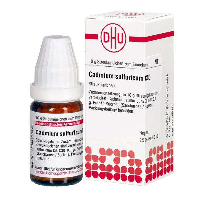 DHU Cadmium sulfuricum C30 Streukügelchen, 10 g Globuli