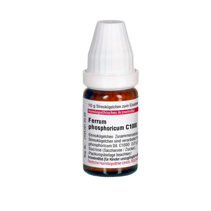 DHU Ferrum phosphoricum C1000 Streukügelchen, 10 g Globuli