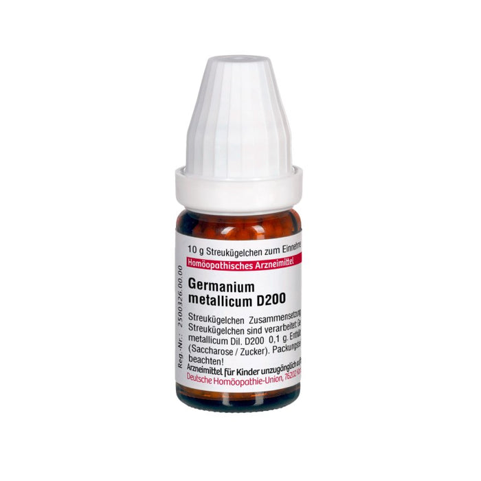 DHU Germanium metallicum D200 Streukügelchen, 10 g Globuli