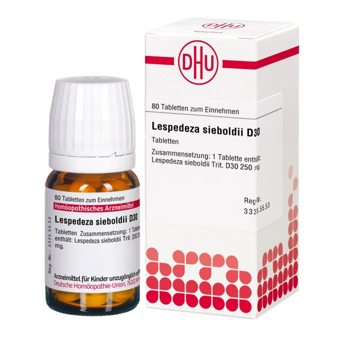DHU Lespedeza sieboldii D30 Tabletten, 80 St. Tabletten