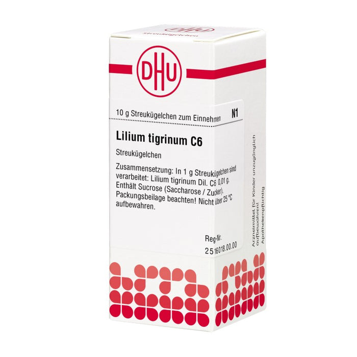 DHU Lilium tigrin C6 Streukügelchen, 10 g Globuli