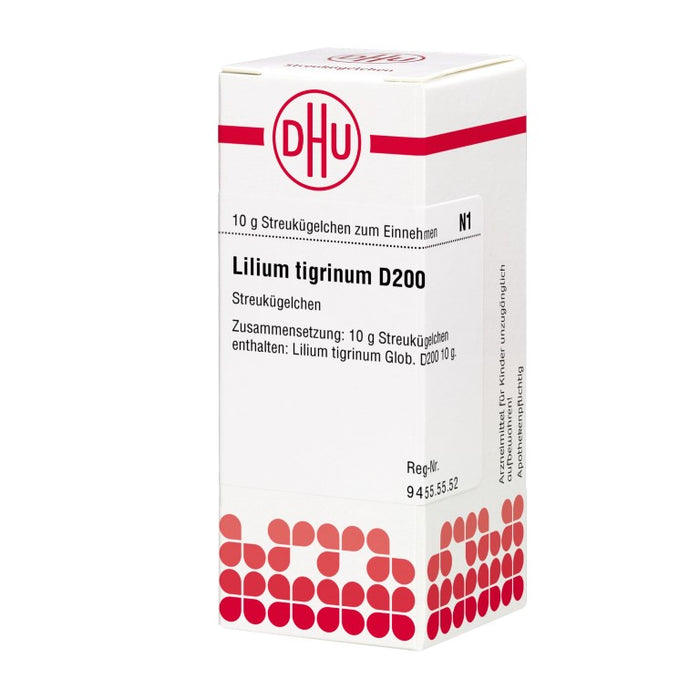 DHU Lilium tigrin D200 Streukügelchen, 10 g Globuli