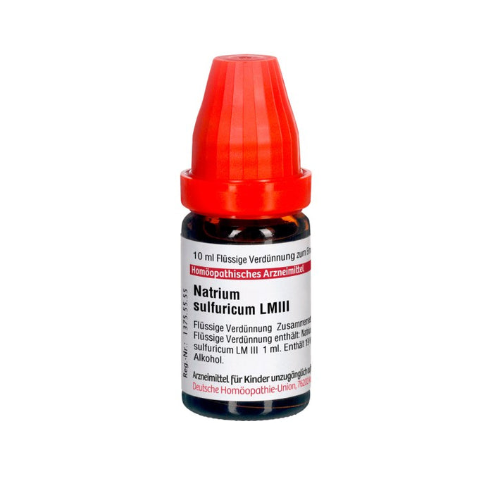 DHU Natrium sulfuricum LM III Dilution, 10 ml Lösung