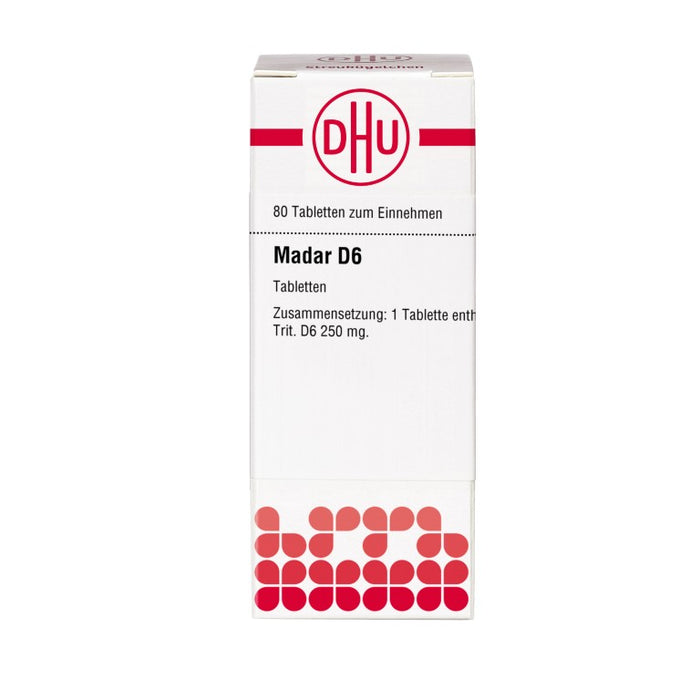 DHU Madar D6 Tabletten, 80 St. Tabletten
