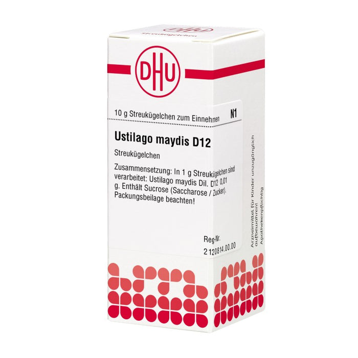 DHU Ustilago maydis D12 Streukügelchen, 10 g Globuli
