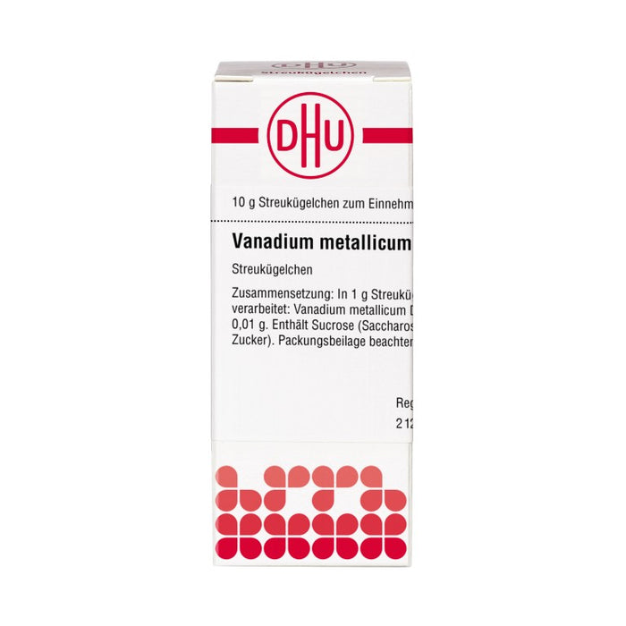 DHU Vanadium metallicum C30 Streukügelchen, 10 g Globuli