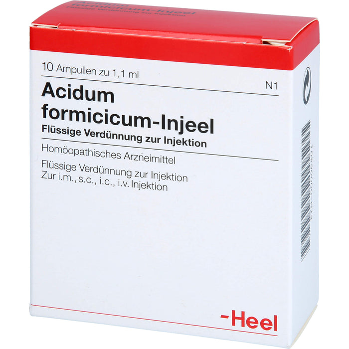 Acidum formicicum-Injeel Ampullen, 10 St. Ampullen