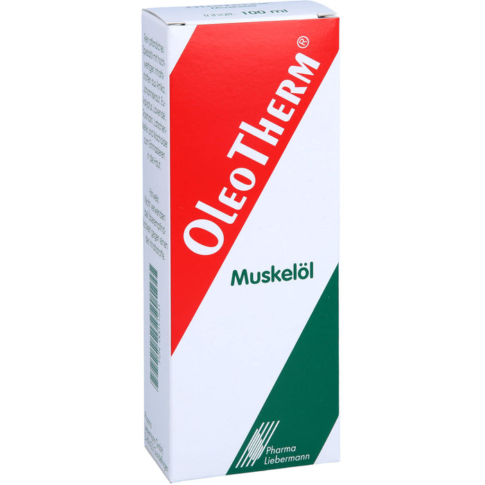 OleoTherm Muskelöl, 100 ml Öl