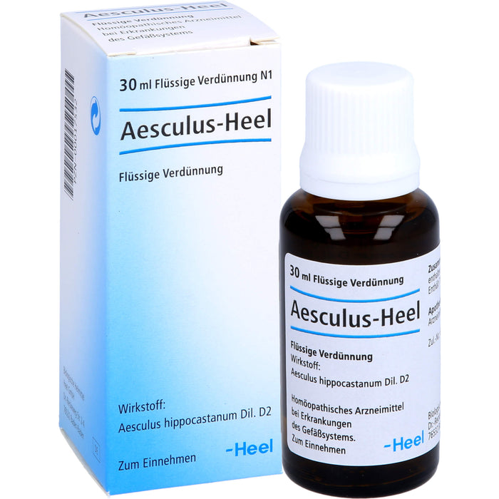 Aesculus-Heel Tropfen bei Erkrankungen des Gefäßsystems, 30 ml Lösung