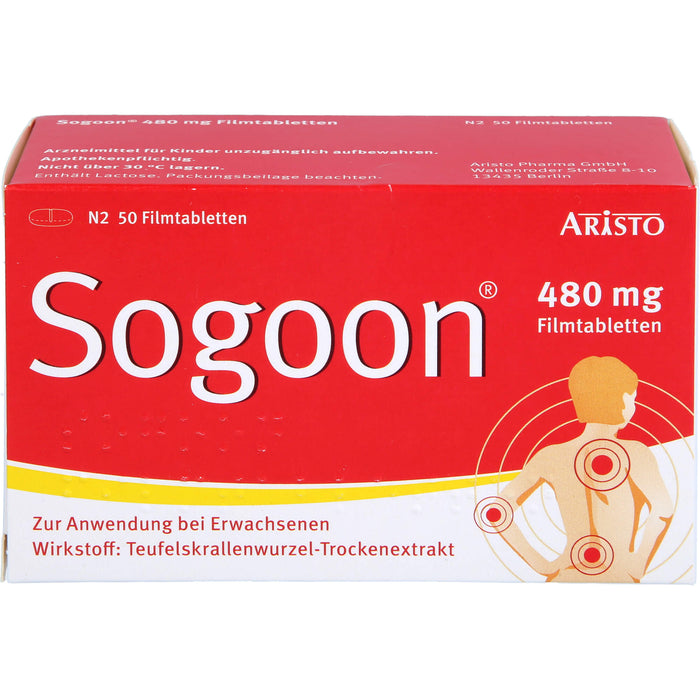 Sogoon 480 mg Filmtabletten, 50 St. Tabletten