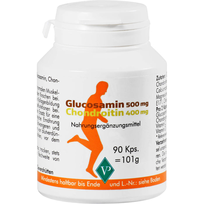 Glucosamin 500mg + Chondroitin 400mg Kaps., 90 St KAP