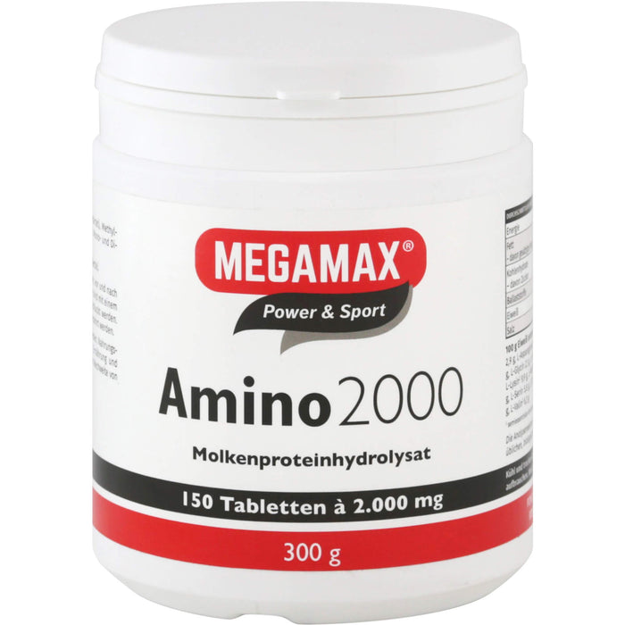 MEGAMAX Power & Sport Amino 2000 Tabletten, 150 St. Tabletten