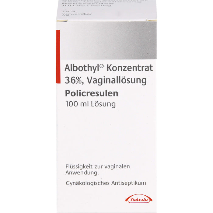 Takeda Albothyl Konzentrat, 36%, Vaginallösung, 100 ml Lösung
