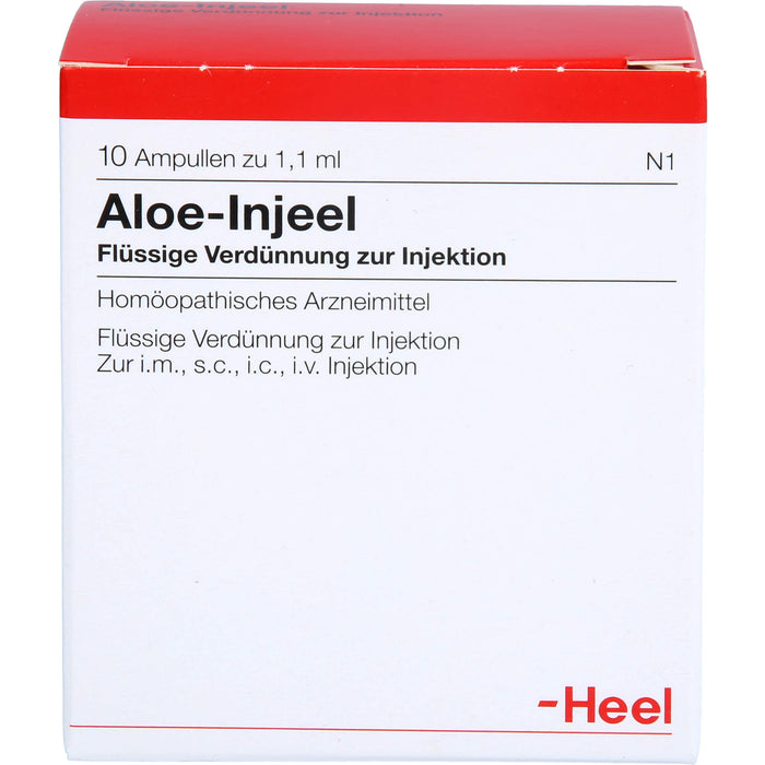 Aloe Injeel Amp., 10 St AMP