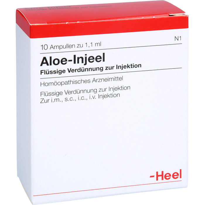 Aloe Injeel Amp., 10 St AMP