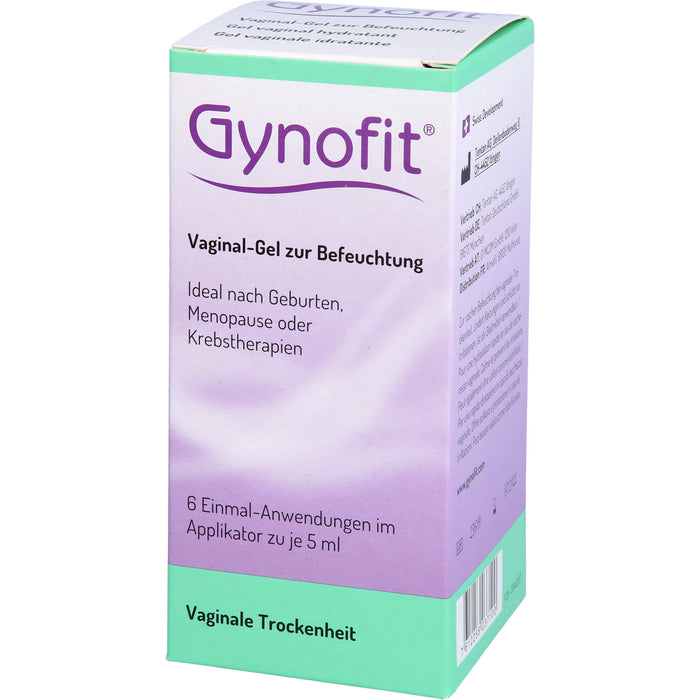 Gynofit Vaginal-Gel zur Befeuchtung, 6X5 ml GEL