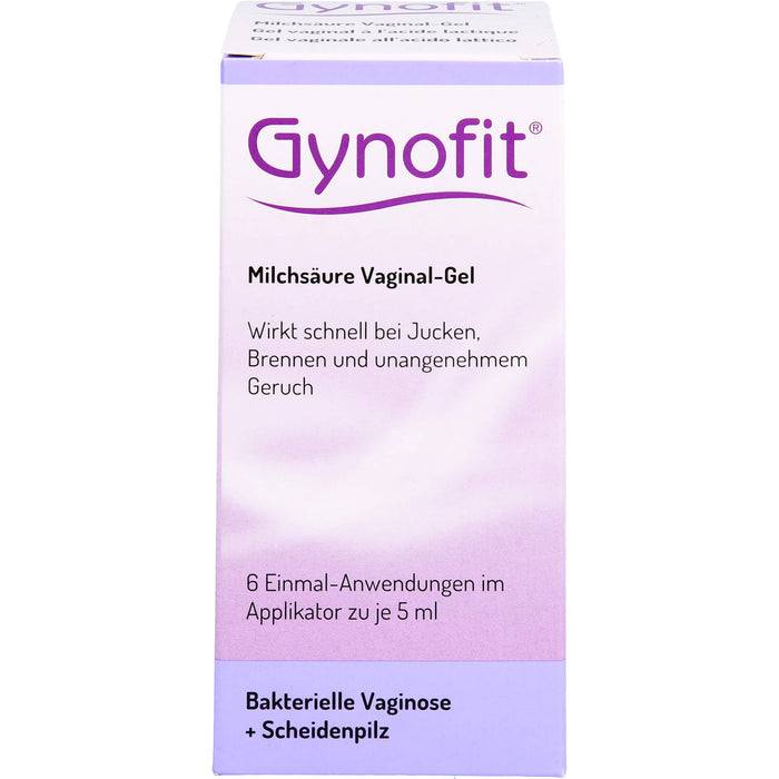 Gynofit Vaginalgel, 6 St. Einzeldosisbehältnisse
