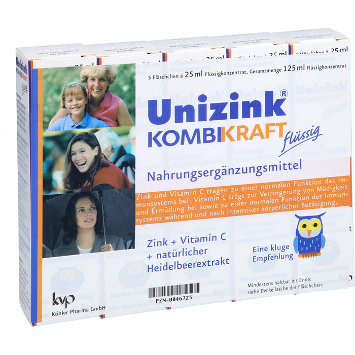 Unizink Kombikraft Fläschchen, 5 St. Trinkfläschchen