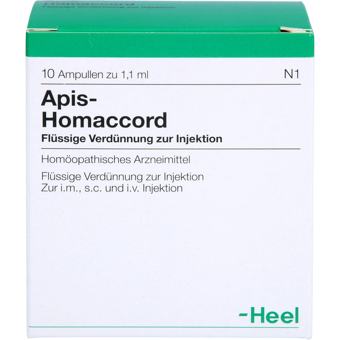 Apis-Homaccord Injektionslösung, 10 St AMP