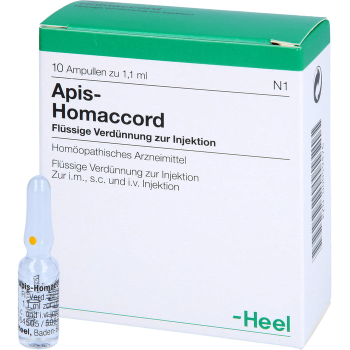 Apis-Homaccord Injektionslösung, 10 St AMP