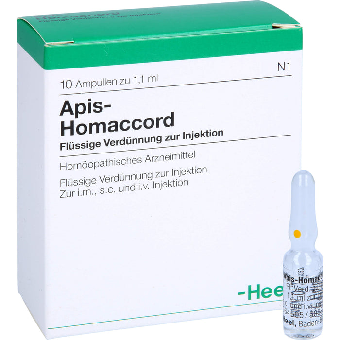 Apis-Homaccord Injektionslösung, 10 St AMP