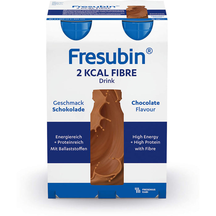 Fresubin 2 kcal Fibre Drink Schokolade Trinknahrung, 800 ml Lösung