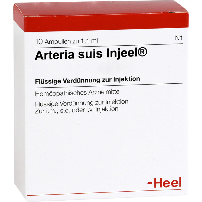 Arteria suis-Injeel flüssige Verdünnung, 10 St. Ampullen