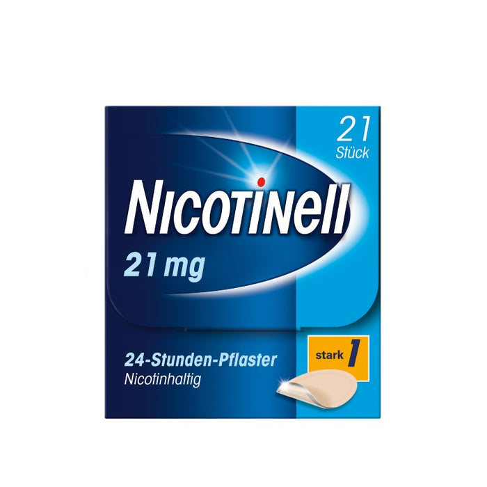 Nicotinell 21 mg/24-Stunden-Pflaster (bisher 52,5 mg) Stärke 1 (stark), 21 St. Pflaster