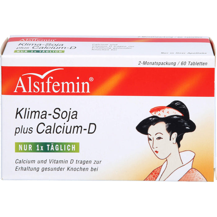 Alsifemin Klima-Soja plus Calcium-D Tabletten, 60 St. Tabletten